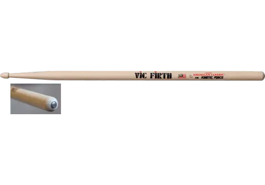 Vic Firth BAQUETAS VF AMERICAN CLASSIC® 5B Kinetic Force Vic Firth BAQUETAS VF AMERICAN CLASSIC® 5B Kinetic Force