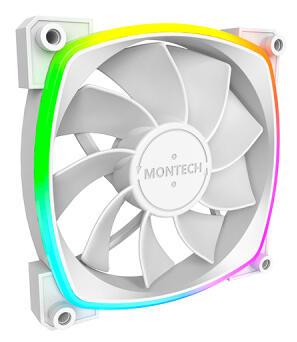 Montech Fan RX120 Pack de 3 - Blanc Montech Fan RX120 Pack de 3 - Blanc