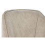 Chaise DKD Home Decor Noir Beige 64 x 67 x 85 cm
