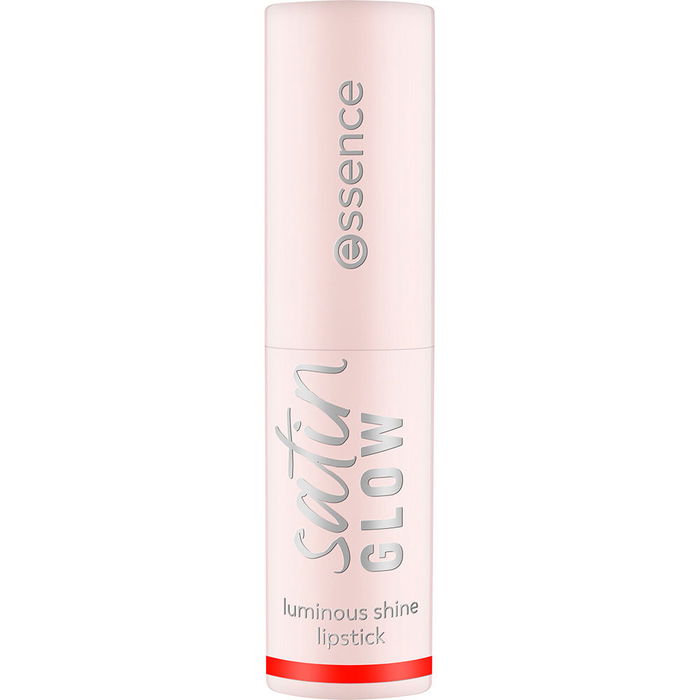 Essence - Rouge à Lèvres Satiné Lumineux Glow Satin Luminous Shine Corail It A Day N°07 - 3.5 g - Finition Satinée, Unisexe