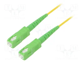 LOGILINK Patch cord en fibre optique OS2 SC/APC 15m