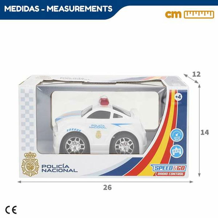 Voiture Télécommandée Colorbaby 15 cm Police