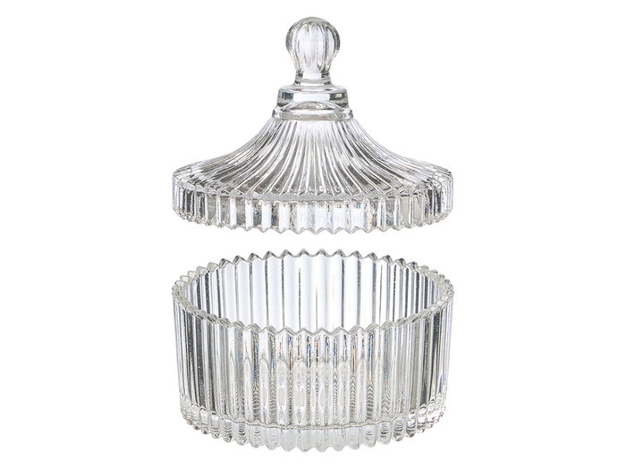 Giftdecor Bomboniera en verre transparent 10x14 cm (Set de 24)