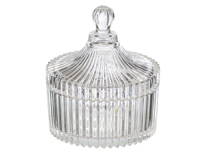 Giftdecor Bomboniera en verre transparent 10x14 cm (Set de 24)