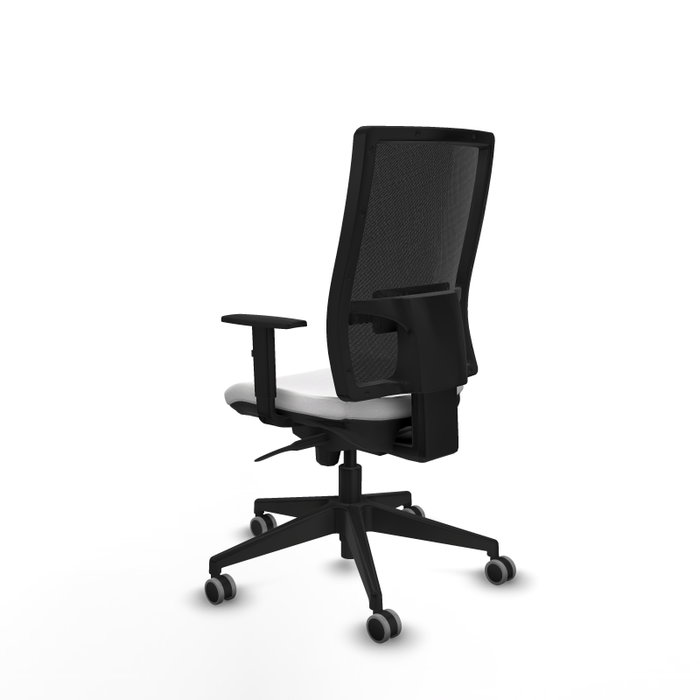 PIQUERAS Y CRESPO Chaise de bureau Horna, mécanisme Sincro, blanc/noir PIQUERAS Y CRESPO Chaise de bureau Horna, mécanisme Sincro, blanc/noir