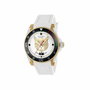 Gucci YA136322 avec bracelet blanc et boîtier noir