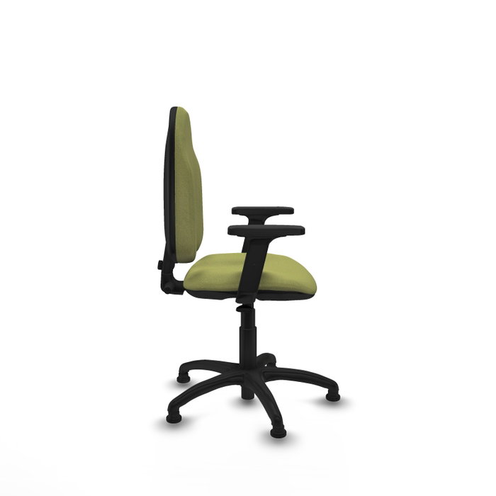 PIQUERAS Y CRESPO Chaise de bureau Algarra, Vert olive, Accoudoirs 2D PIQUERAS Y CRESPO Chaise de bureau Algarra, Vert olive, Accoudoirs 2D