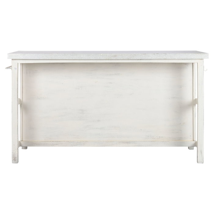 Home ESPRIT Meuble d'Appoint Blanc 168 x 76 x 92 cm
