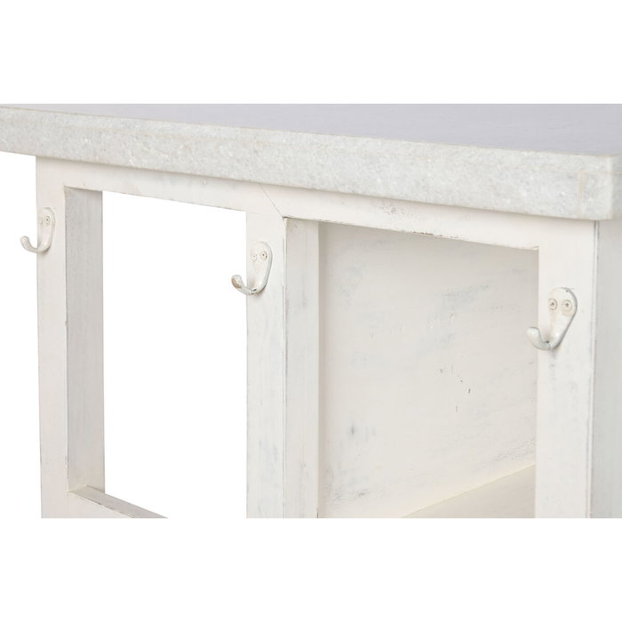 Home ESPRIT Meuble d'Appoint Blanc 168 x 76 x 92 cm