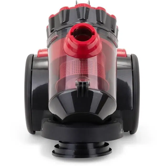 Livoo DOH105R Aspirateur traîneau Multi-Cyclonique sans sac 700 W 2 L Rouge/Noir avec Filtre lavable et Embout 2 en 1 Livoo DOH105R Aspirateur traîneau Multi-Cyclonique sans sac 700 W 2 L Rouge/Noir avec Filtre lavable et Embout 2 en 1