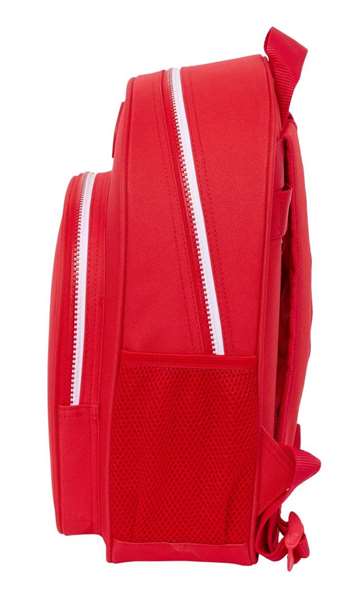 Safta Mochila Infantil ADAP.CARRO Sevilla FC - Sac à dos pour enfant, thème club de football, 28 x 34 x 10 cm