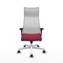 Piqueras y Crespo Chaise de Bureau Albacete Granate et Blanc