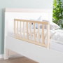 Roba Barrière de Lit 90 cm Marron en Bois Naturel