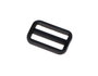 Innspiro Boucle Coulissante Rectangulaire en Plastique Noir 38 mm (Lot de 5)