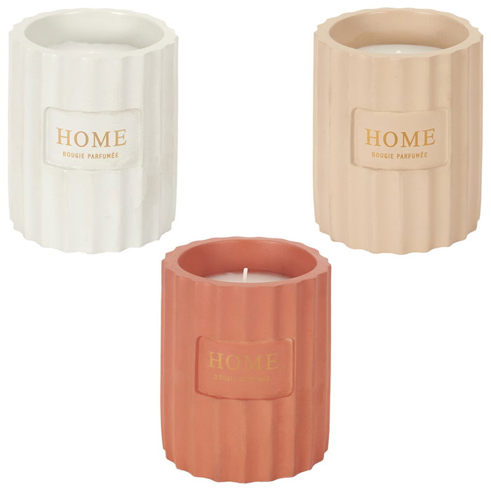 Home Deco Factory Bougie parfumée H.11 cm
