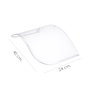 WOLFPACK LINEA PROFESIONAL Protecteur Facial de Rechange en Polycarbonate Transparent