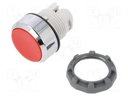 ABB Bouton-poussoir MPI Rouge Plat 22mm IP66