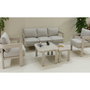 Canapé de jardin Home ESPRIT Beige 188 X 75 X 67 CM