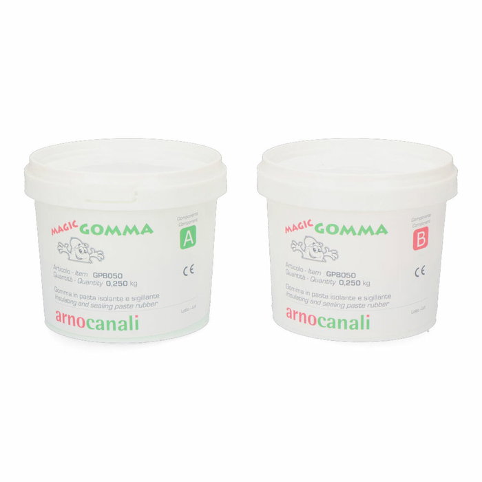 Kit d'isolation et d'étanchéité bicomposant ArnoCanal Magic Gomma 2 x 250 g Kit d'isolation et d'étanchéité bicomposant ArnoCanal Magic Gomma 2 x 250 g
