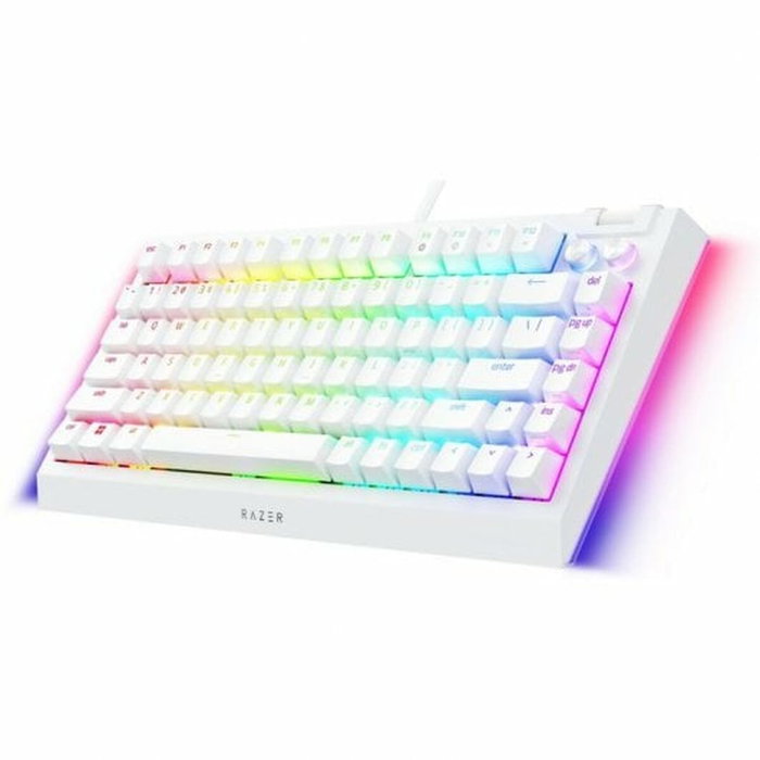 Clavier pour jeu Razer RZ03-05001700-R3M1 Blanc Clavier pour jeu Razer RZ03-05001700-R3M1 Blanc