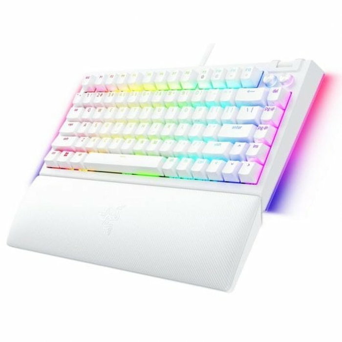 Clavier pour jeu Razer RZ03-05001700-R3M1 Blanc Clavier pour jeu Razer RZ03-05001700-R3M1 Blanc