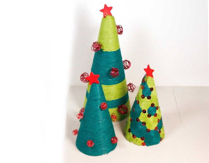Innspiro Cône en polystyrène expansé Formes géométriques 9x20cm
