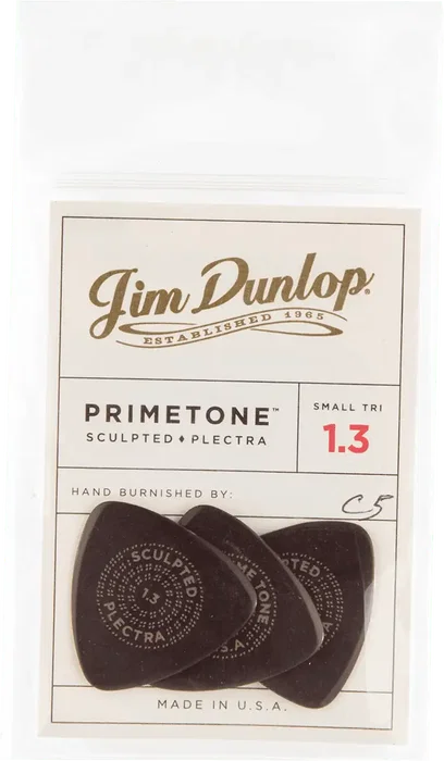 Dunlop Pack 3 Primetone Sculpted Plectra - 1,3 mm pour guitare Dunlop Pack 3 Primetone Sculpted Plectra - 1,3 mm pour guitare