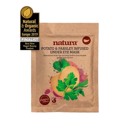Natura Masque pour le contour des yeux à la pomme de terre et au persil 3x3,5g