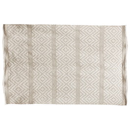 Home Deco Factory Tapis Beige Géométrique 140x200 cm