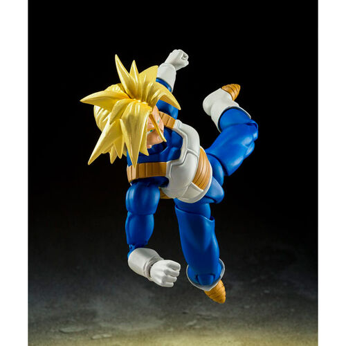 TAMASHII NATIONS S.H. Figuarts - Figurine articulée Trunks Super Saiyan (Latent Power) - Dragon Ball Z - 14 cm avec accessoires TAMASHII NATIONS S.H. Figuarts - Figurine articulée Trunks Super Saiyan (Latent Power) - Dragon Ball Z - 14 cm avec accessoires