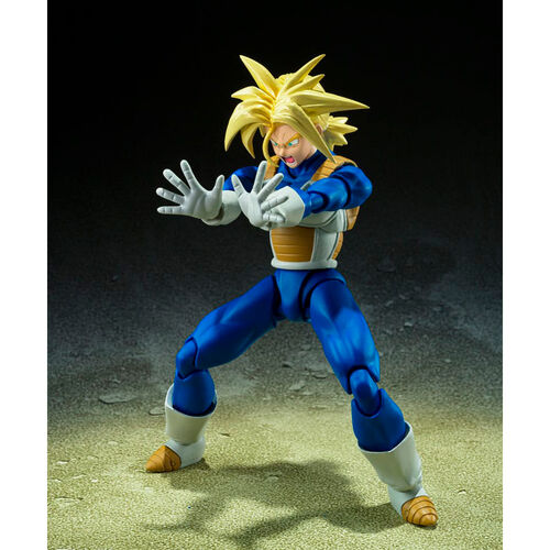 TAMASHII NATIONS S.H. Figuarts - Figurine articulée Trunks Super Saiyan (Latent Power) - Dragon Ball Z - 14 cm avec accessoires TAMASHII NATIONS S.H. Figuarts - Figurine articulée Trunks Super Saiyan (Latent Power) - Dragon Ball Z - 14 cm avec accessoires