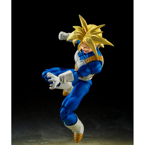 TAMASHII NATIONS S.H. Figuarts - Figurine articulée Trunks Super Saiyan (Latent Power) - Dragon Ball Z - 14 cm avec accessoires TAMASHII NATIONS S.H. Figuarts - Figurine articulée Trunks Super Saiyan (Latent Power) - Dragon Ball Z - 14 cm avec accessoires