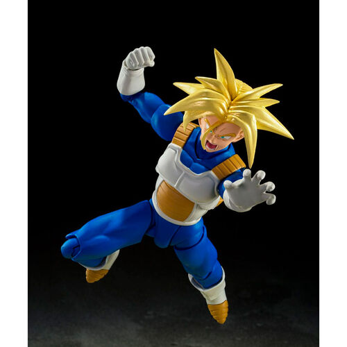 TAMASHII NATIONS S.H. Figuarts - Figurine articulée Trunks Super Saiyan (Latent Power) - Dragon Ball Z - 14 cm avec accessoires TAMASHII NATIONS S.H. Figuarts - Figurine articulée Trunks Super Saiyan (Latent Power) - Dragon Ball Z - 14 cm avec accessoires