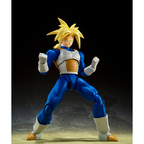 TAMASHII NATIONS S.H. Figuarts - Figurine articulée Trunks Super Saiyan (Latent Power) - Dragon Ball Z - 14 cm avec accessoires TAMASHII NATIONS S.H. Figuarts - Figurine articulée Trunks Super Saiyan (Latent Power) - Dragon Ball Z - 14 cm avec accessoires