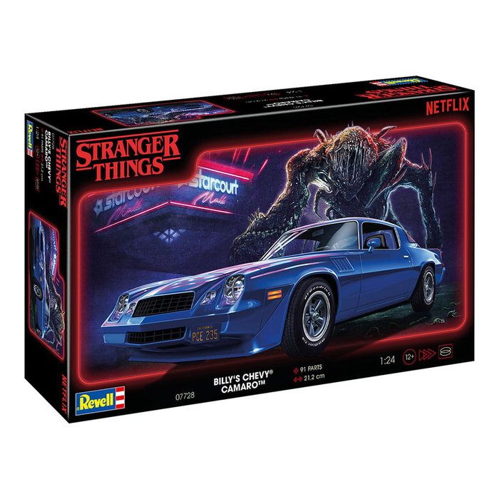 Stranger Things maquette 1/25 Chevy Camaro Z/28 19 cm