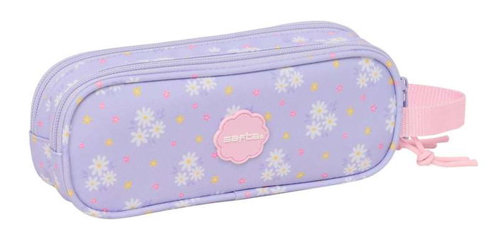 Safta - Coffret de rangement double Bouquet, avec 2 compartiments, dimensions 21 x 8 x 6 cm