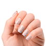 Nooves Ongles Gel Pêche Premium Luxe Metallic 20 unités