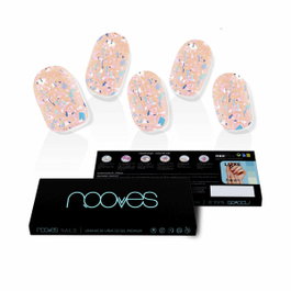 Nooves Ongles Gel Peach Galettes Premium Luxe Métallique