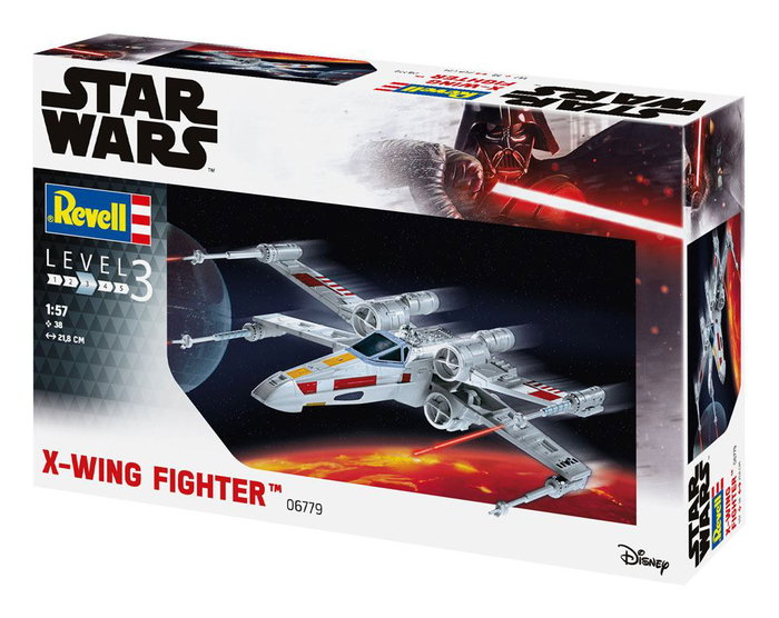Star Wars maquette 1/57 X-wing Fighter 22 cm
