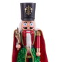 BigBuy Home Décorations de Noël Multicolore Soldat 11 x 9 x 38 cm