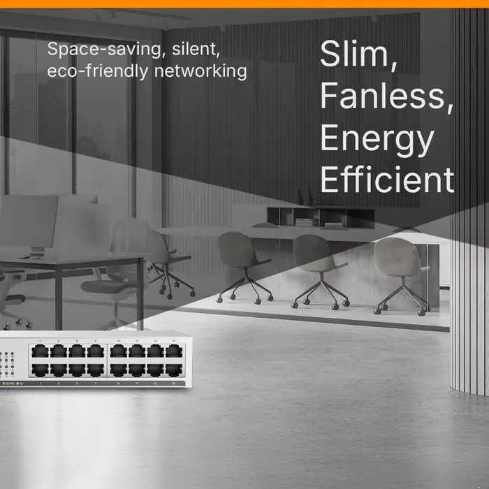 Zyxel GS1100-16 V4 Switch 16 ports Gigabit Ethernet Zyxel GS1100-16 V4 Switch 16 ports Gigabit Ethernet