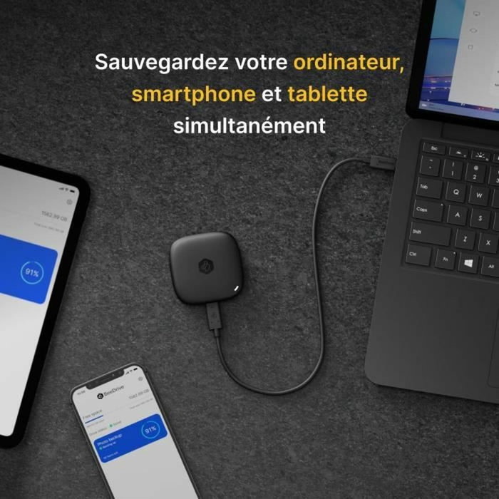 Synology BeeDrive BDS70-1T 1 To SSD Noir