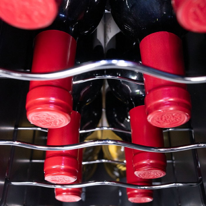 Bar à Vins Cecotec GrandSommelier 1250 CoolCrystal Noir