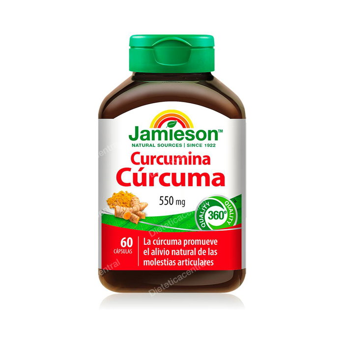 JAMIESON Curcumina Curcuma 550mg 60 capsules JAMIESON Curcumina Curcuma 550mg 60 capsules