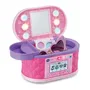 VTECH KIDISECRETS - Ma mallette beauté magique avec miroir lumineux, écran LCD et code secret - Rose - Pour enfants 5 à 12 ans