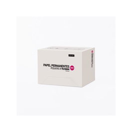 Bifull - Lot de 100 étiquettes de papier permanent, 75 x 50 mm, pour impressions permanentes