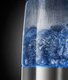 Russell Hobbs 21600-57 Bouilloire électrique Glass transparente 1,7L avec éclairage LED bleu, fonction tasse unique, filtre amovible et bec verseur précis - Inox brossé