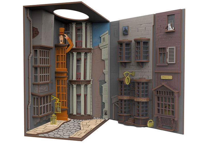 Revell Book Nook Harry Potter Chemin de Traverse - Maquette 3D avec LED