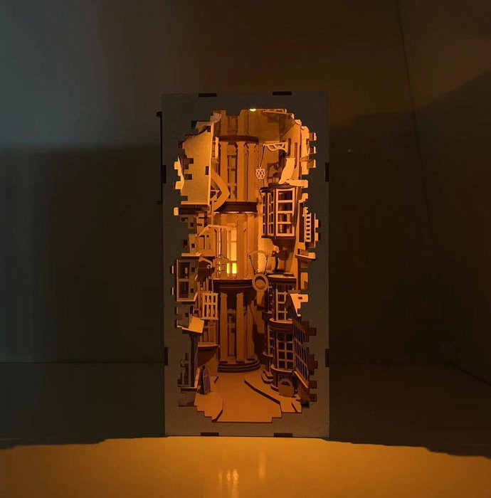 Revell Book Nook Harry Potter Chemin de Traverse - Maquette 3D avec LED