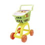 Tachan - Charriot de supermarché avec aliments, version jaune, multilingue (Anglais, Français, Allemand, Italien, Portugais, Espagnol), pour enfants 3 ans et plus